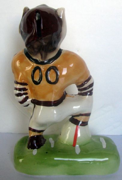 1954 CLEVELAND BROWNS EASTERN CHAMPS MASCOT BANK