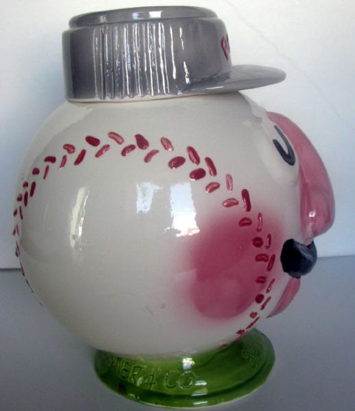 50's BOSTON BEANEATERS GIBBS-CONNER COOKIE JAR