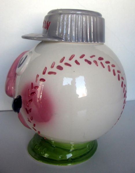 50's BOSTON BEANEATERS GIBBS-CONNER COOKIE JAR