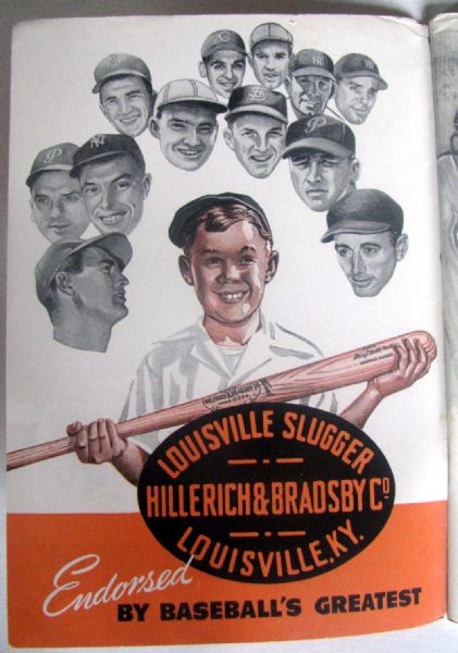 1948 FAMOUS SLUGGER YEARBOOK 