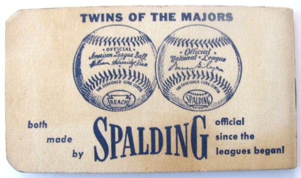 1955 AMERICAN LEAGUE BASEBALL SCHEDULE BOOKLET - CLEVELAND INDIANS ISSUE