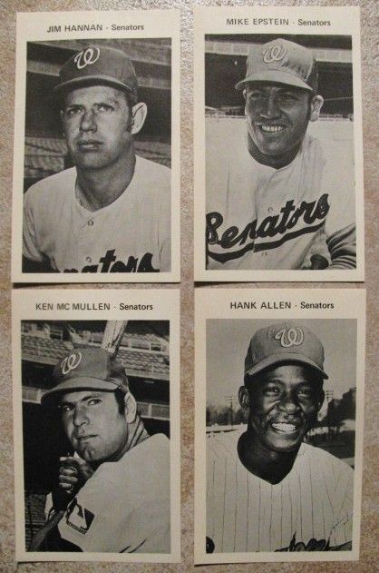 Lot Detail - VINTAGE WASHINGTON SENATORS BASEBALL PHOTO PACK