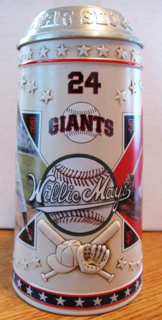 Lot Detail - WILLIE MAYS TANKARD (STEIN)