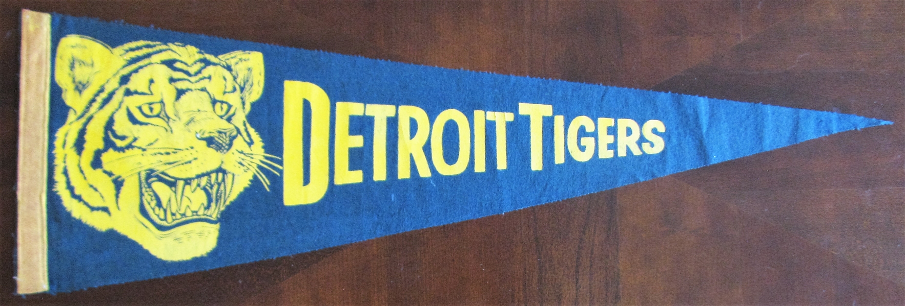 Lot Detail - 40's DETROIT TIGERS BASEBALL PENNANT