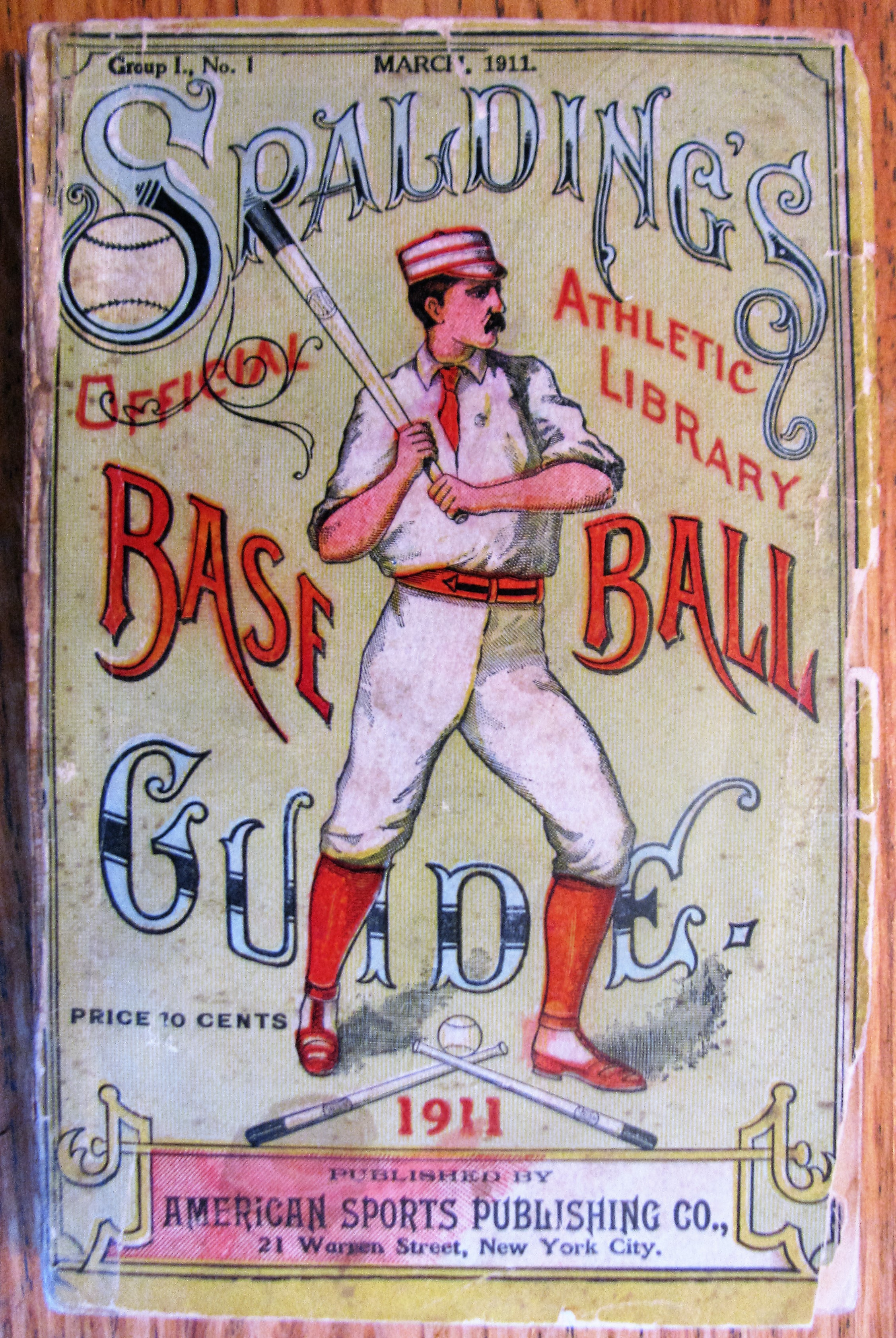 Lot Detail - 1911 SPALDINGS OFFICIAL BASEBALL GUIDE