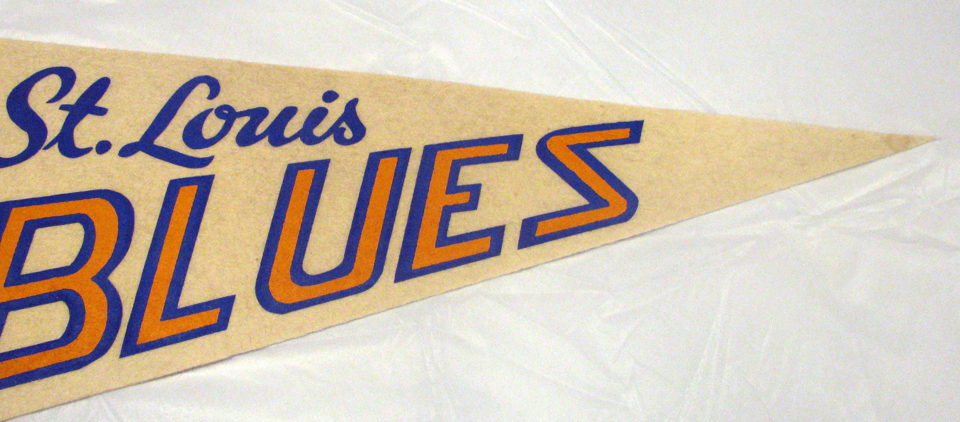 Lot Detail - 60's ST. LOUIS BLUES PENNANT