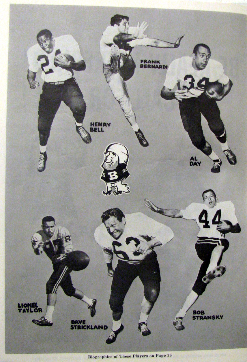 Lot Detail - 1960 AFL BRONCOS vs TEXANS PROGRAM - 1st YEAR AFL