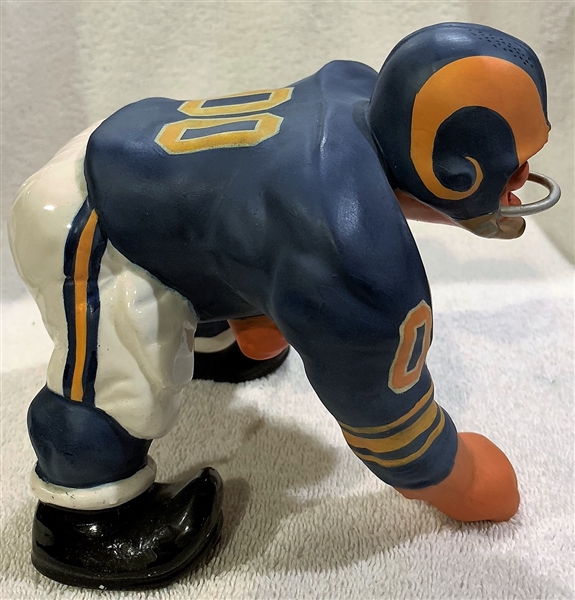 60's LOS ANGELES RAMS KAIL STATUE - LARGE DOWN LINEMAN
