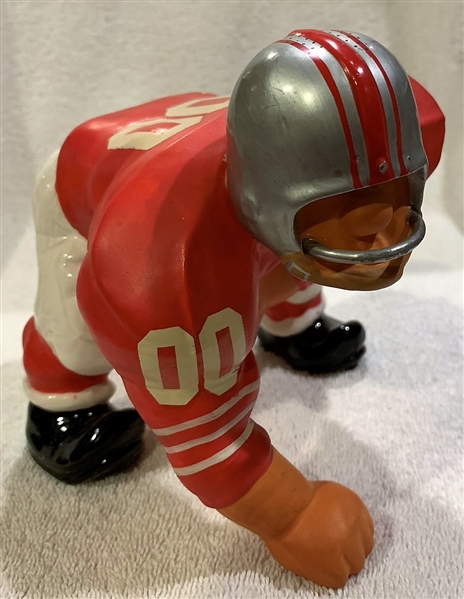 60's SAN FRANCISCO FORTY-NINERS KAIL STATUE - LARGE DOWN LINEMAN