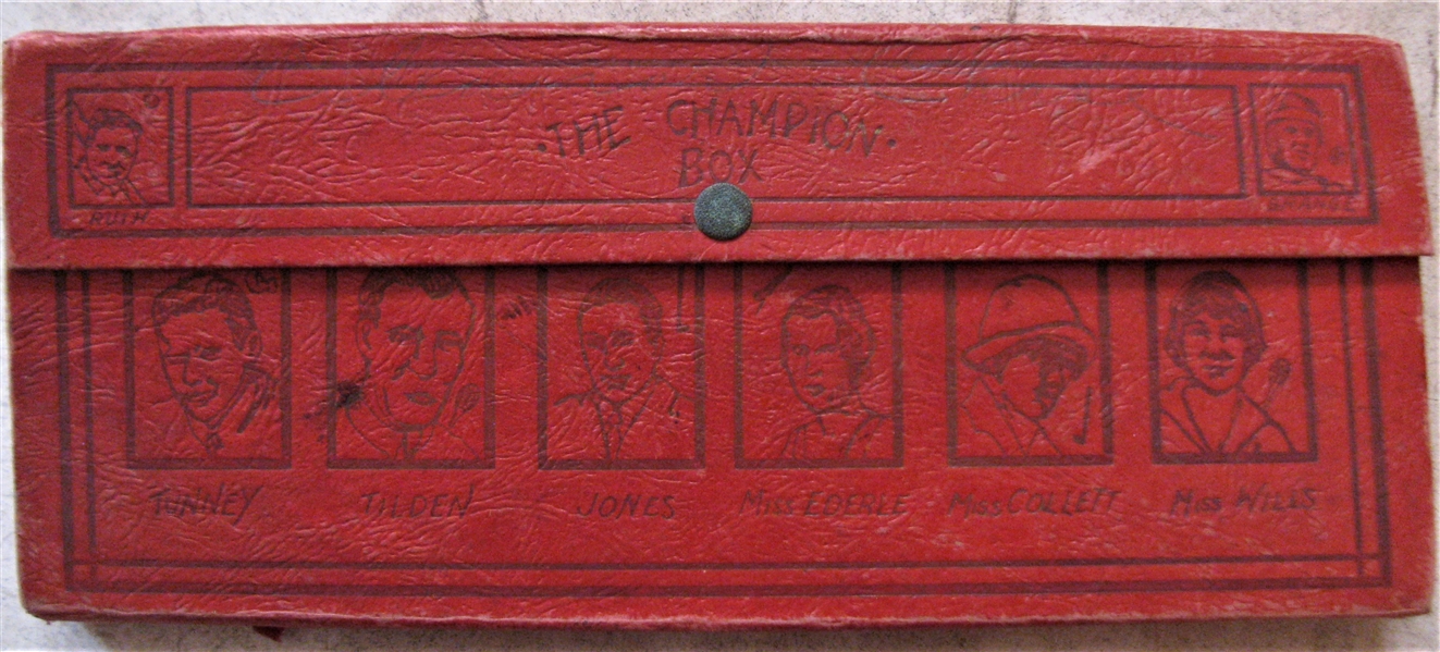 VINTAGE THE CHAMPION BOX w/ RUTH - GRANGE AND TUNNRY