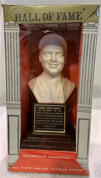 1963 LOU GEHRIG HALL OF FAME BUST - SEALED IN BOX
