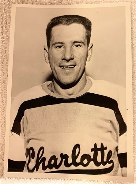 50's EHL CHARLOTTE CLIPPERS PLAYER PHOTOS - 16- w/BROPHY