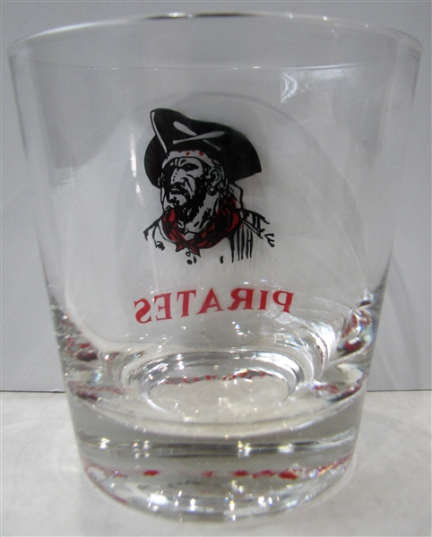 50's PITTSBURGH PIRATES BIG LEAGUER LOWBALL GLASS