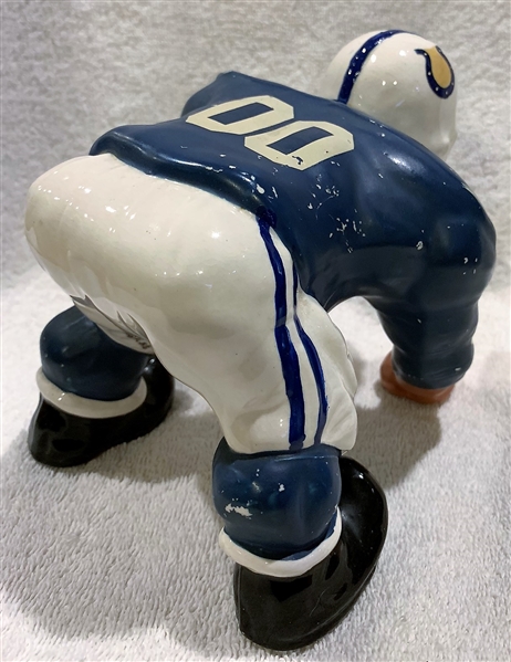 60's BALTIMORE COLTS  KAIL STATUE - LARGE DOWN-LINEMAN 