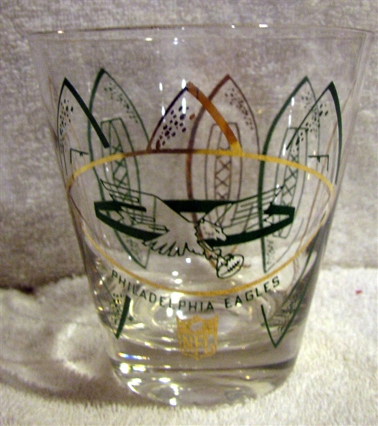60's PHILADELPHIA EAGLES HEDY GLASS