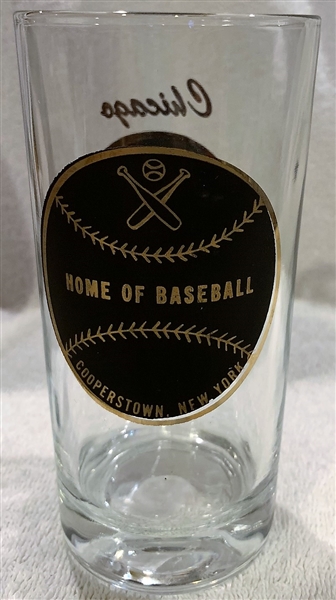 50's/60's CHICAGO CUBS COOPERSTOWN GLASS