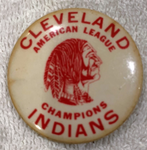 40's/50's CLEVELAND INDIANS AMERICAN LEAGUE CHAMPIONS PIN