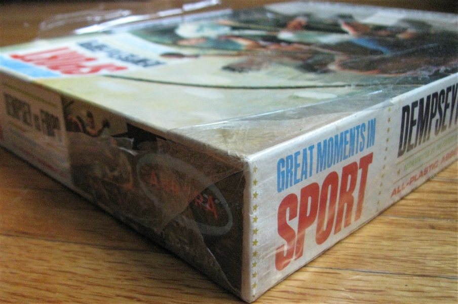 1965 AURORA GREAT MOMENTS IN SPORT MODEL KIT- DEMPSEY vs FIRPO - SEALED