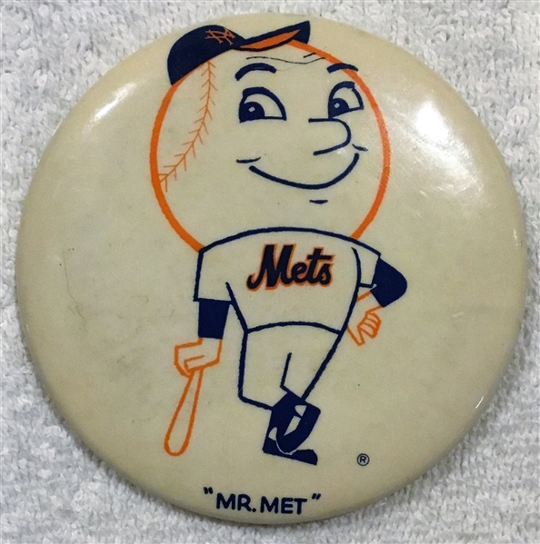 60's NEW YORK METS MR. MET PIN