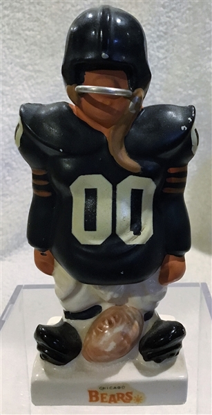 60's CHICAGO BEARS KAIL STATUE - SMALL STANDING LINEMAN