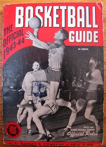 1943-44 OFFICIAL BASKETBALL GUIDE