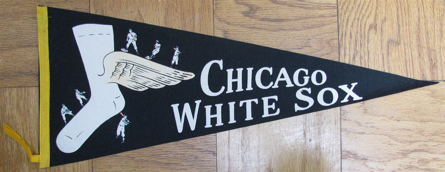 1950's CHICAGO WHITE SOX BASEBALL PENNANT
