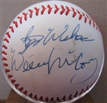 WILLIE MCCOVEY "BEST WISHES" SIGNED BASEBALL w/CAS COA