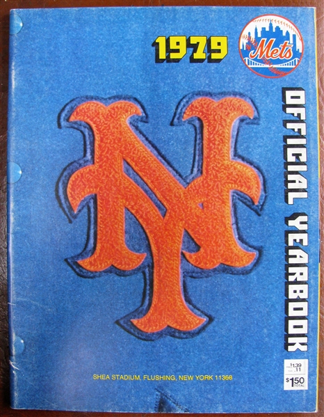1979 NEW YORK METS YEARBOOK