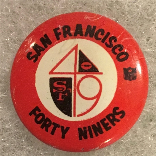 VINTAGE 60's NFL SAN FRANCISCO FORTY-NINERS PIN