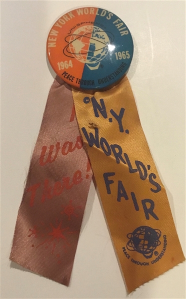 1964-65 NEW YORK WORLD's FAIR PIN