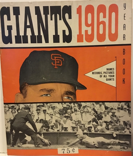 1960 SAN FRANCISCO GIANTS YEARBOOK