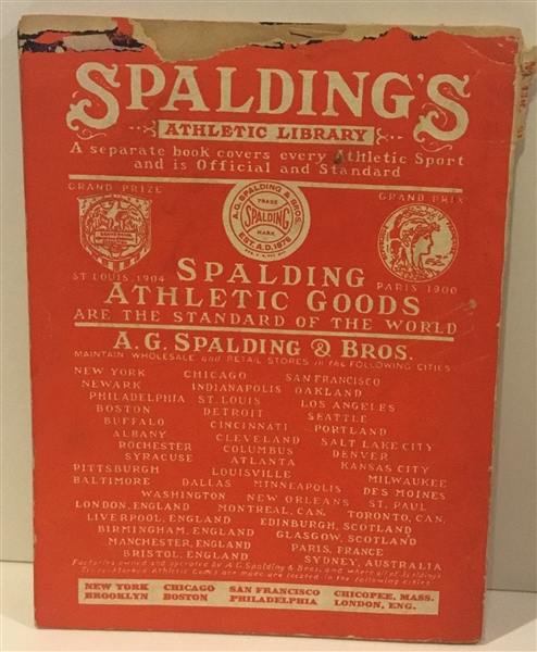1927 SPALDING LAWN SPORTS GUIDE
