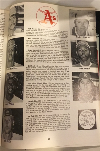 1973 WORLD SERIES PROGRAM - METS ISSUE