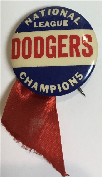40's/50's BROOKLYN DODGERS NATIONAL LEAGUE CHAMPIONS PIN