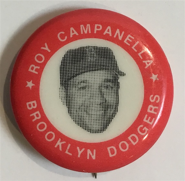 1969 ROY CAMPANELLA BROOKLYN DODGERS MLBPA PLAYER PIN
