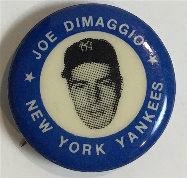 1969 JOE DIMAGGIO N.Y. YANKEES MLBPA PLAYER PIN