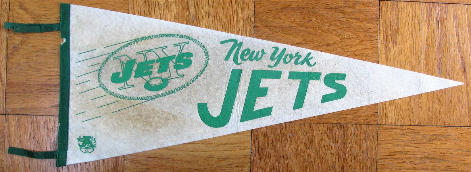 60's NEW YORK JETS AFL PENNANT