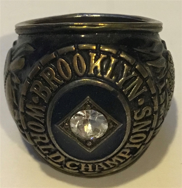 1955 JACKIE ROBINSON BROOKLYN DODGERS WORLD CHAMPIONS REPLICA RING