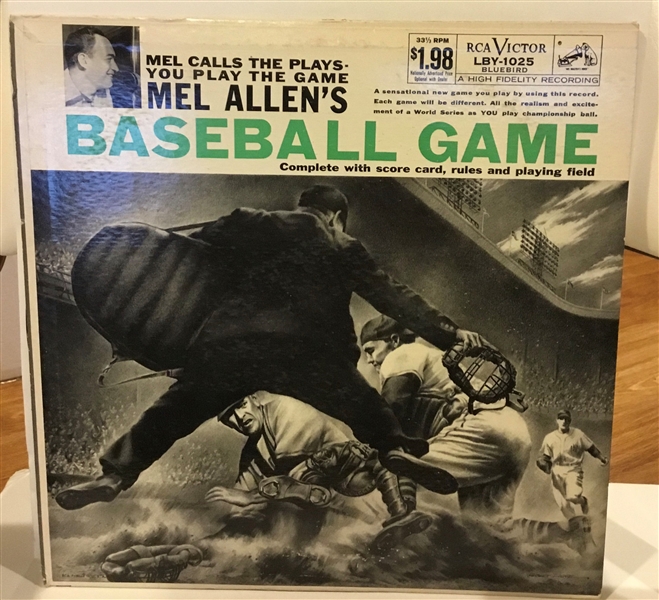 50's MEL ALLEN'S BASBEALL GAME / RECORD ALBUM