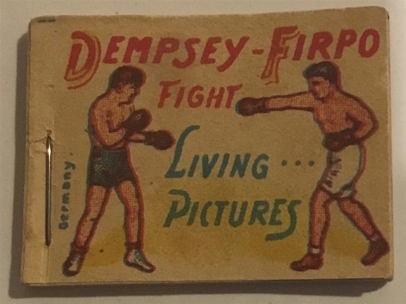 VINTAGE DEMPSEY vs FIRPO FLIP BOOK