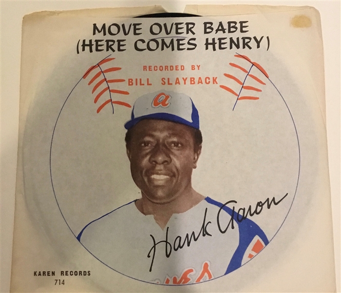 70's HANK AARON MOVE OVER BABE RECORD