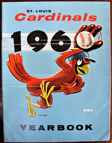 1960 ST. LOUIS CARDINALS YEARBOOK