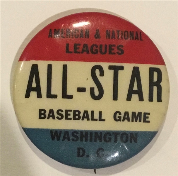 VINTAGE 1937 ALL-STAR GAME PIN @ WASHINGTON SENATORS