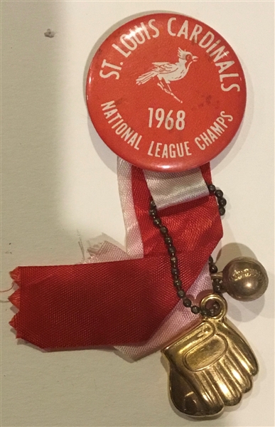 1968 ST. LOUIS CARDINALS NATIONAL LEAGUE CHAMPIONS PIN