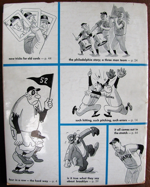 1953 ISSUE #1 BASEBALL ANNUAL MAGAZINE w/ MICKEY MANTLE