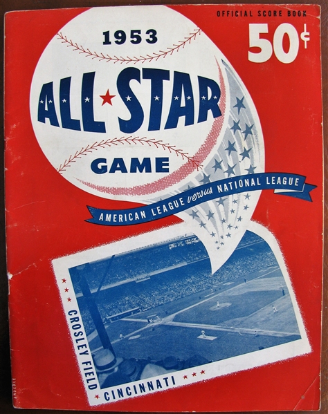 1953 ALL-STAR GAME PROGRAM - CINCINNATI