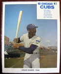 70s CHICAGO CUBS PHOTO PACK w/BANKS & WILLIAMS-SEALED