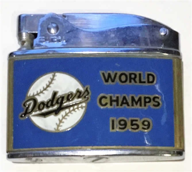 1959 LOS ANGELES DODGERS WORLD CHAMPIONSHIP LIGHTER
