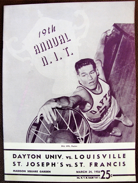 1956 N.I.T. BASKETBALL FINIALS PROGRAM