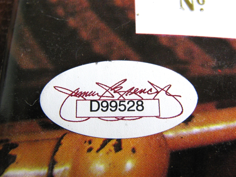 RED AUERBACH SIGNED 1995 BOSTON CELTICS FINAL GAMEPROGRAM